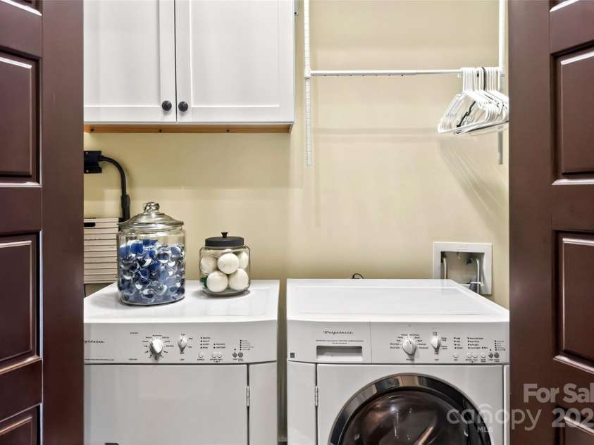 305 Clubhouse Lane, Mill Spring, NC 28756.  MLS# CAR4311469, YatesRealty ID 8548. In unit laundry