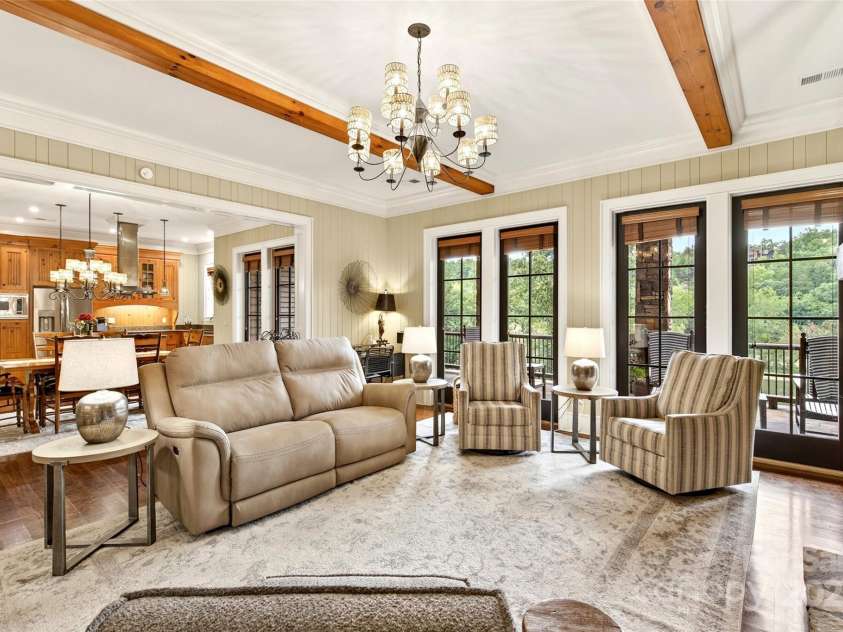 305 Clubhouse Lane, Mill Spring, NC 28756.  MLS# CAR4311469, YatesRealty ID 8548. Open floor plan