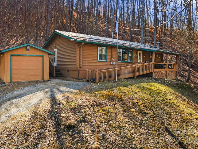 68 Meadow Lane, Mars Hill, NC 28754.  MLS# CAR4233097, YatesRealty ID 8548. Private, Single Level Living at Wolf Laurel