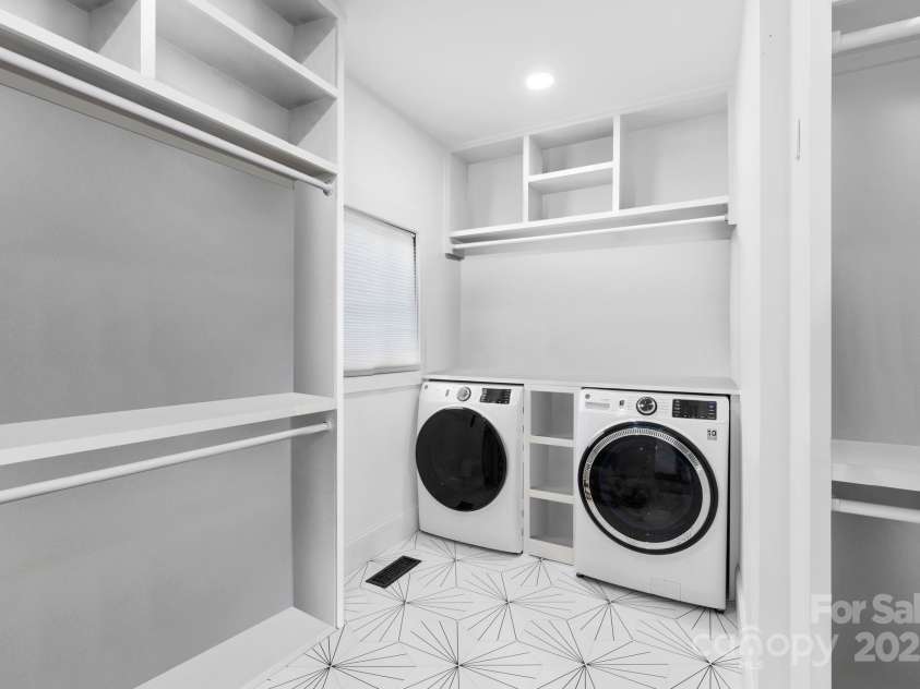 1565 Shinnville Road, Cleveland, NC 27013.  MLS# CAR4215250, YatesRealty ID 855. Main level laundry area