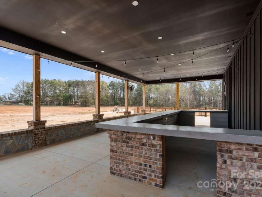 1565 Shinnville Road, Cleveland, NC 27013.  MLS# CAR4215250, YatesRealty ID 855. Outdoor bar area