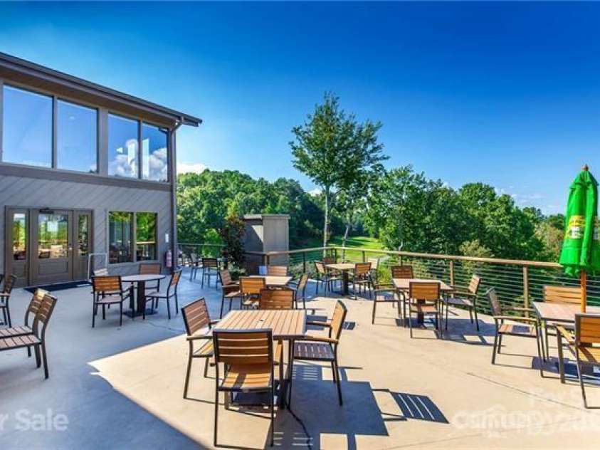 43 Adelv Court, Brevard, NC 28712.  MLS# CAR4248792, YatesRealty ID 8556. Clubhouse Outdoor Patio