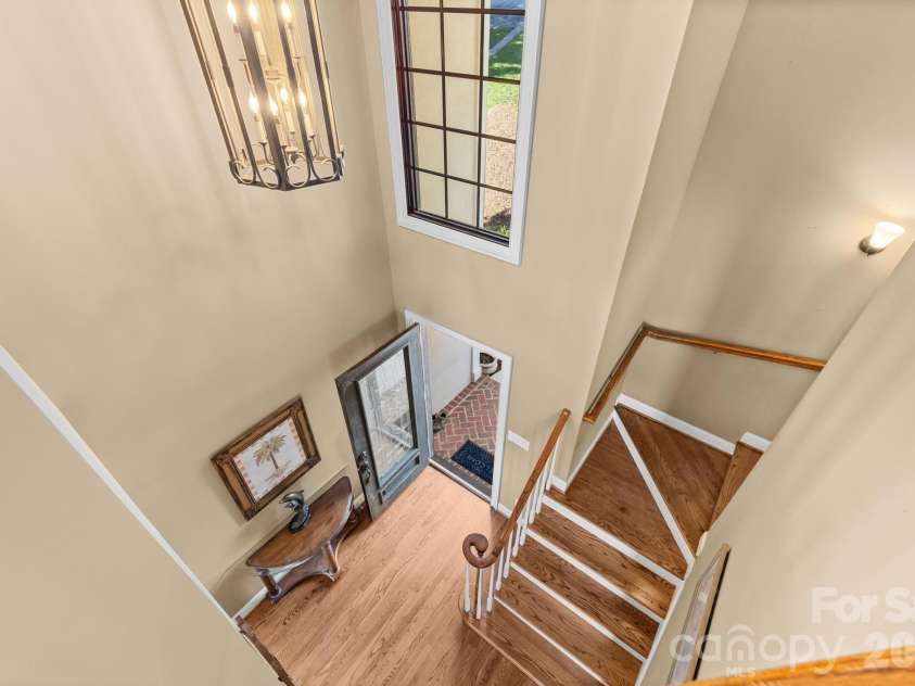 121 Pleasant Pointe Drive, Hickory, NC 28601.  MLS# CAR4327566, YatesRealty ID 8557. View from 2nd floor.