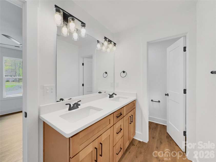 2504 Lazy Oak Drive, Lancaster, SC 29720.  MLS# CAR4357902, YatesRealty ID 8558. Primary bathroom with dual vanity
