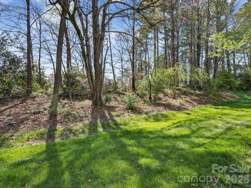 9977 Reindeer Way Lane, Charlotte, NC 28216.  MLS# CAR4351235, YatesRealty ID 8564. Backyard 