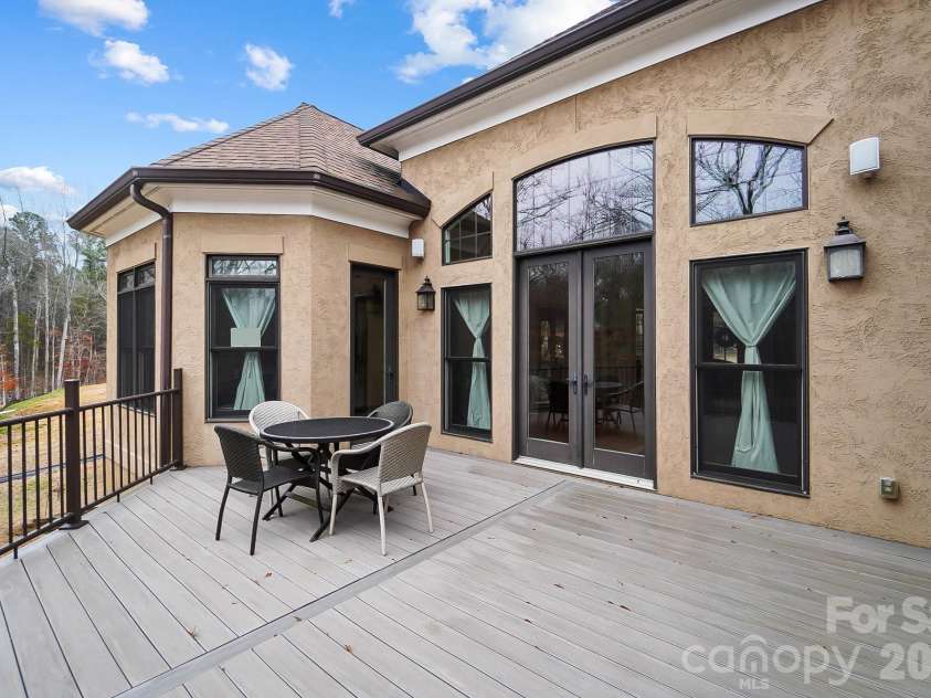 5283 Johnsons Barn Road, York, SC 29745.  MLS# CAR4353954, YatesRealty ID 8568. COMPOSITE DECKING ON REAR PORCH.