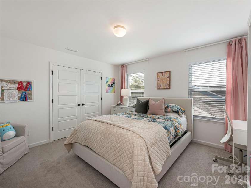 966 Scotch Meadows Loop, Monroe, NC 28110.  MLS# CAR4365046, YatesRealty ID 8583. Bedroom 2!