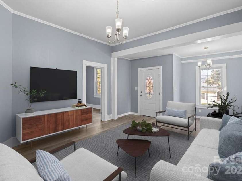 220 East Street, Albemarle, NC 28001.  MLS# CAR4197260, YatesRealty ID 8585. Virtual staging