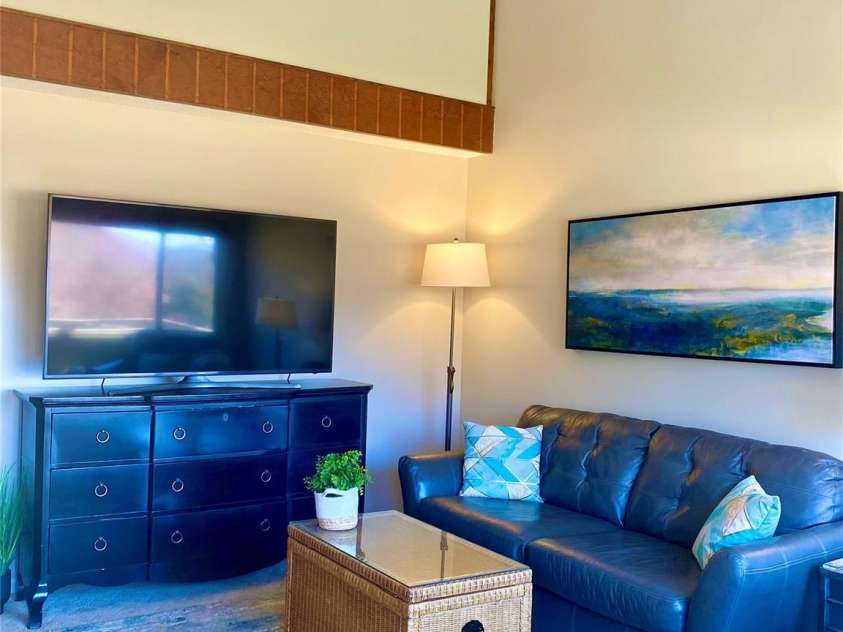 135 Fox Run Boulevard, Lake Lure, NC 28746.  MLS# CAR4226040, YatesRealty ID 8591. Fully furnished with large screen TV