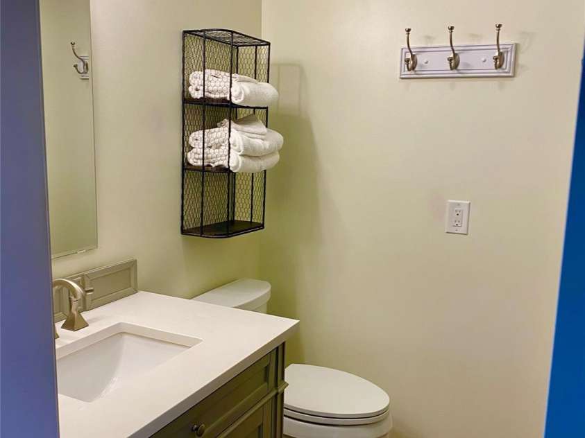 135 Fox Run Boulevard, Lake Lure, NC 28746.  MLS# CAR4226040, YatesRealty ID 8591. Updated vanity