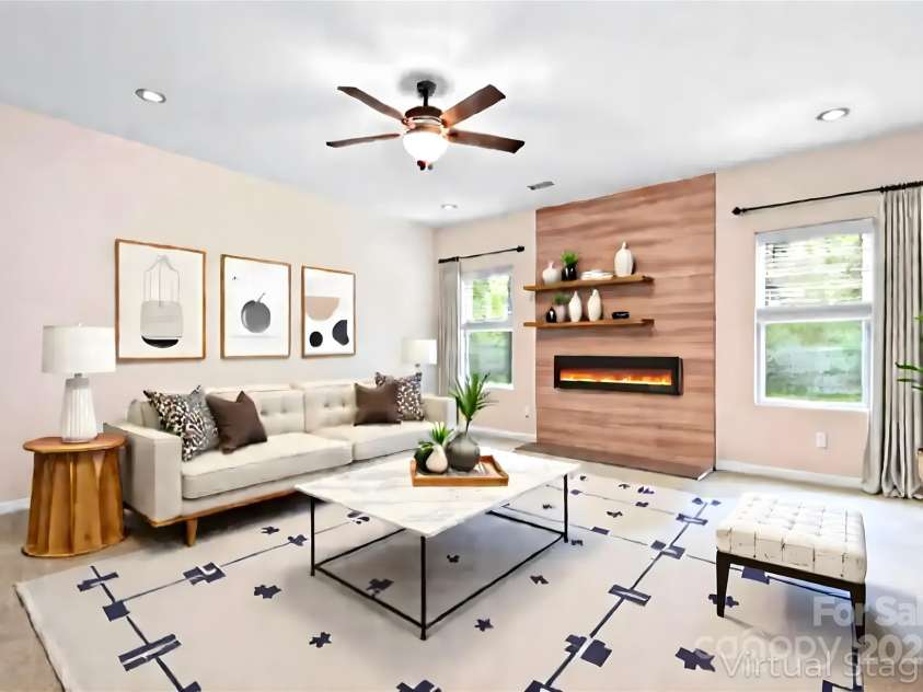 9230 Avery Meadows Drive, Charlotte, NC 28216.  MLS# CAR4241146, YatesRealty ID 8595. VIRTUALLY STAGED PHOTO