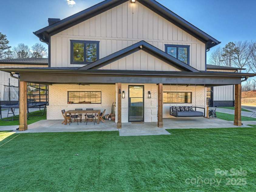 1525 Shinnville Road, Cleveland, NC 27013.  MLS# CAR4249385, YatesRealty ID 860. Covered Front Porch 