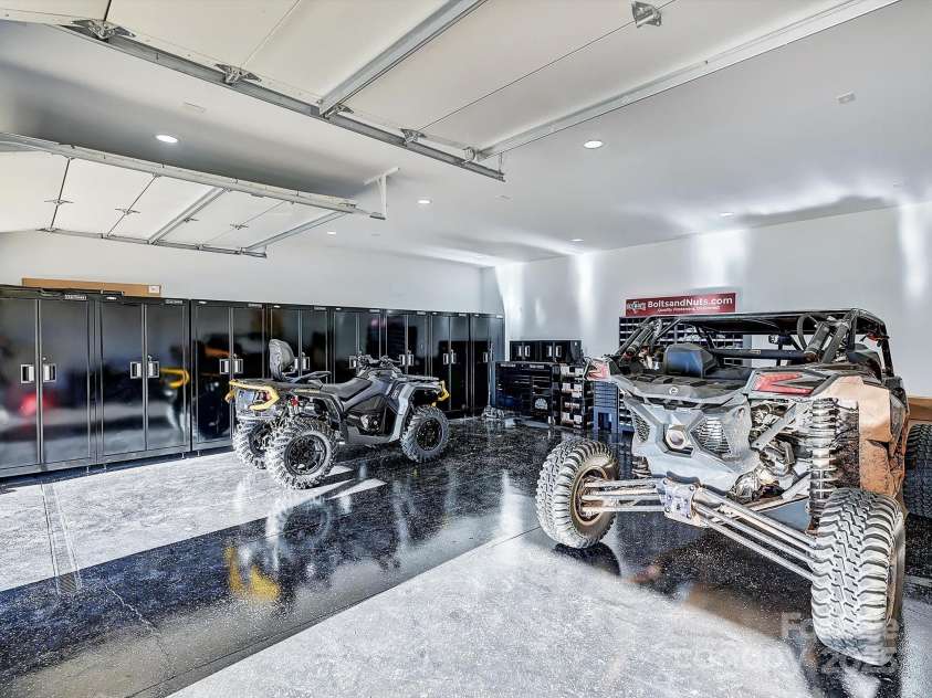 1525 Shinnville Road, Cleveland, NC 27013.  MLS# CAR4249385, YatesRealty ID 860. Lower Level Conditioned Garage