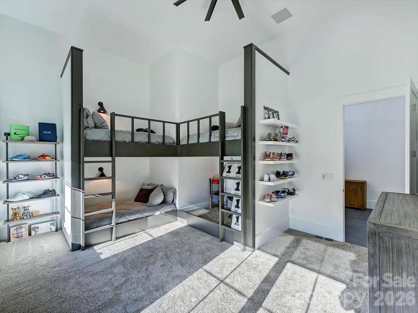 1525 Shinnville Road, Cleveland, NC 27013.  MLS# CAR4376397, YatesRealty ID 860. Bunk Room One 