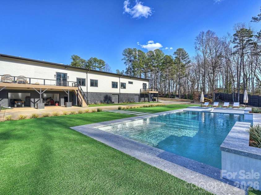 1525 Shinnville Road, Cleveland, NC 27013.  MLS# CAR4376397, YatesRealty ID 860. Rear Elevation