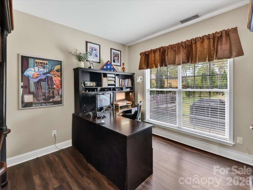 2901 Alpine Forest Court, Charlotte, NC 28270.  MLS# CAR4365010, YatesRealty ID 8607. Office on main floor