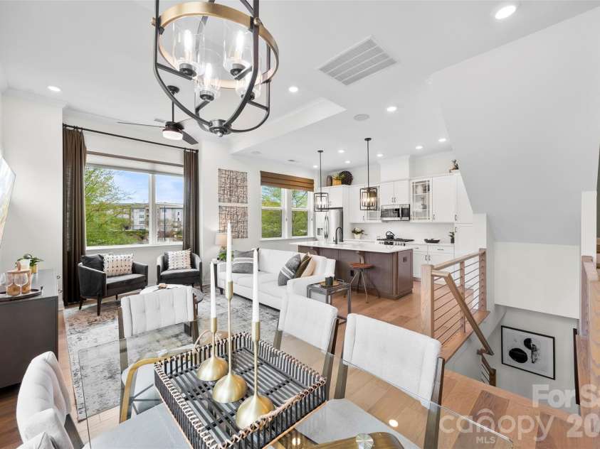 6343 Southgrove Street, Charlotte, NC 28277.  MLS# CAR4335464, YatesRealty ID 8608. Open gourmet kitchen 
