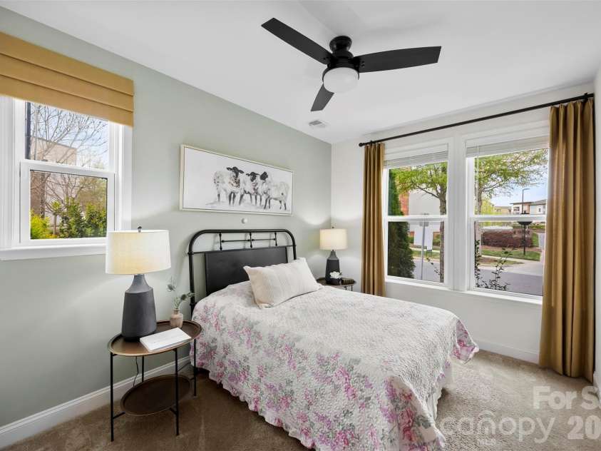 6343 Southgrove Street, Charlotte, NC 28277.  MLS# CAR4335464, YatesRealty ID 8608. Second guest bedroom on main