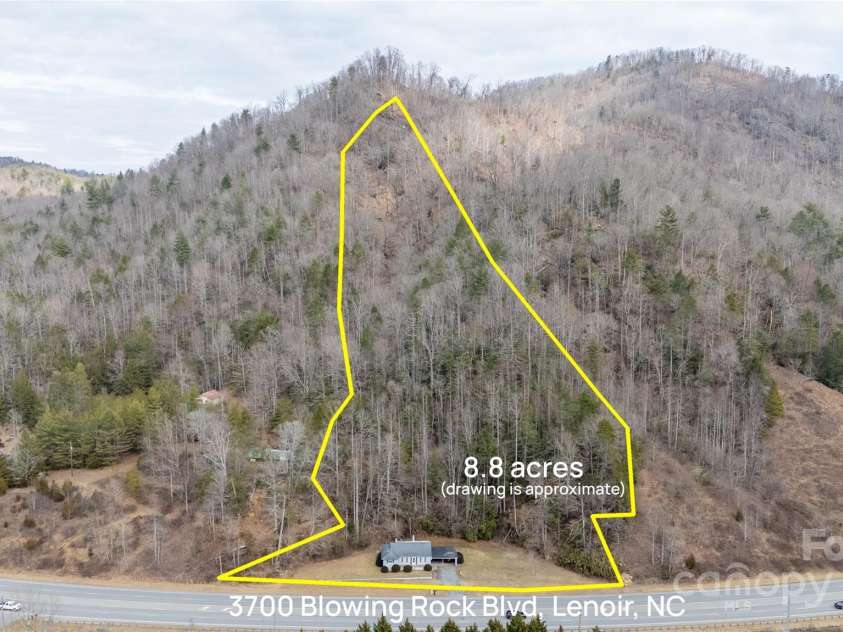 3700 Blowing Rock Boulevard, Lenoir, NC 28645.  MLS# CAR4222663, YatesRealty ID 861. 