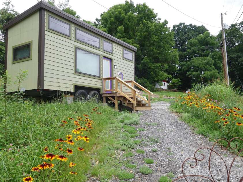 437 Onteora Boulevard, Asheville, NC 28803.  MLS# CAR4361742, YatesRealty ID 8612. Income producing tiny home