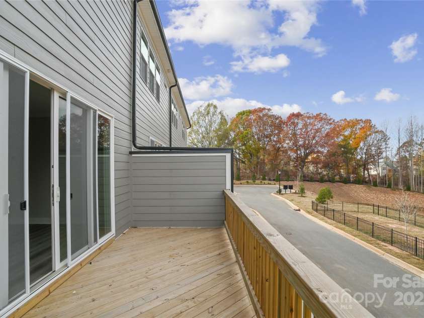 108 Glencoe Lane, Mooresville, NC 28117.  MLS# CAR4222734, YatesRealty ID 8616. Rear Deck