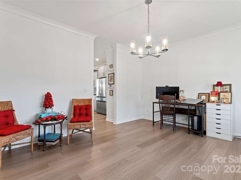14247 Canemeadow Drive, Charlotte, NC 28278.  MLS# CAR4216217, YatesRealty ID 8621. Dining Room/Flex area