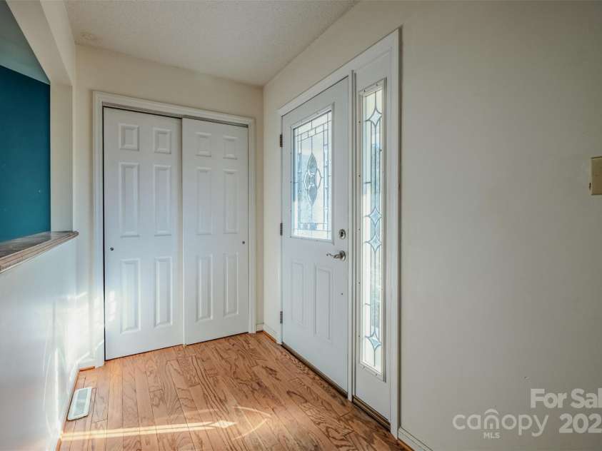 1215 Juniper Street, Salisbury, NC 28146.  MLS# CAR4329687, YatesRealty ID 8623. Foyer with Coat Closet