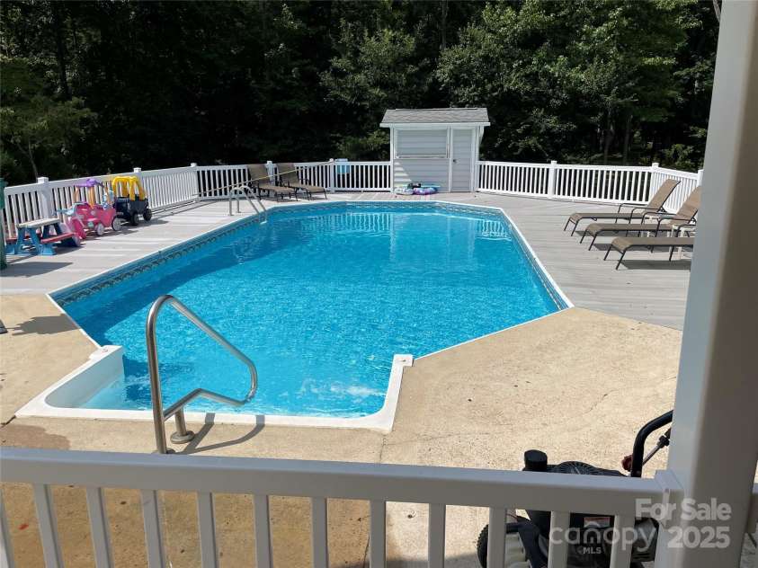 1215 Juniper Street, Salisbury, NC 28146.  MLS# CAR4329687, YatesRealty ID 8623. Pool Reaches 8-ft Depth Per Seller!