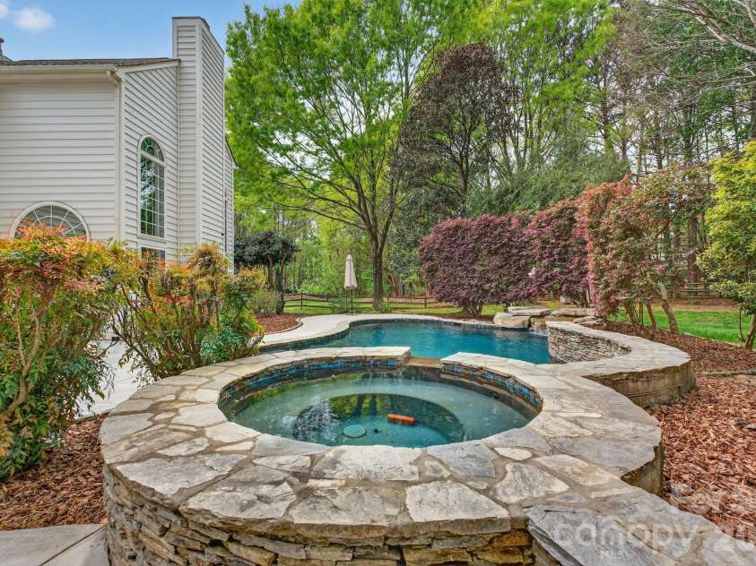 10804 Carmody Court, Charlotte, NC 28277.  MLS# CAR4360583, YatesRealty ID 8625. Private Rear Yard 
