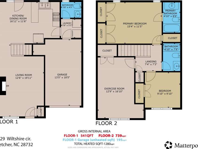 429 Wiltshire Circle, Fletcher, NC 28732.  MLS# CAR4335000, YatesRealty ID 8626. 