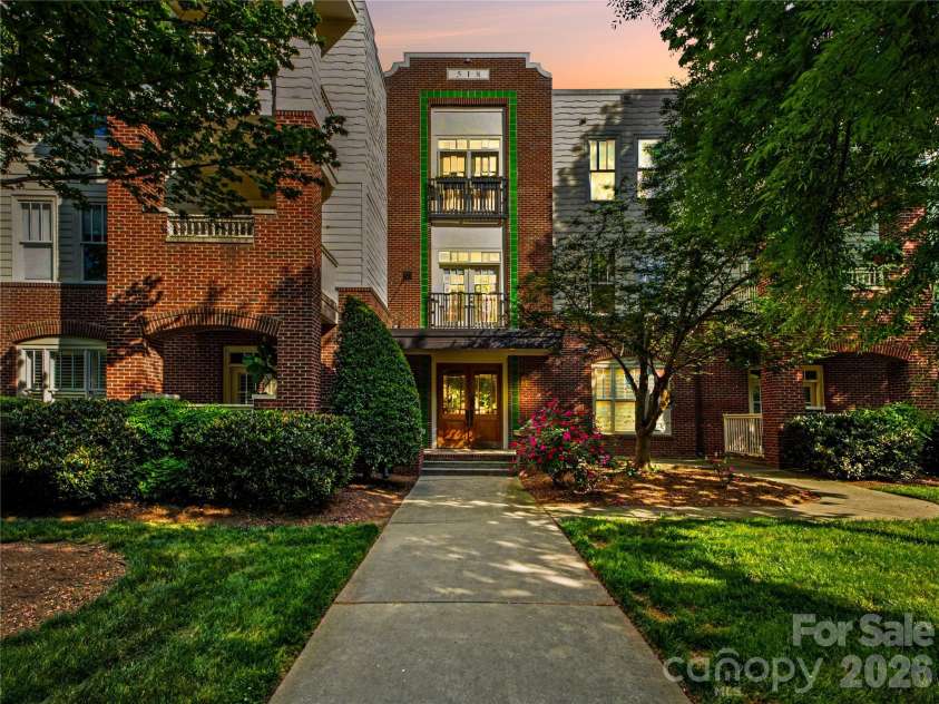 518 Clarice Avenue, Charlotte, NC 28204.  MLS# CAR4370259, YatesRealty ID 8627. 