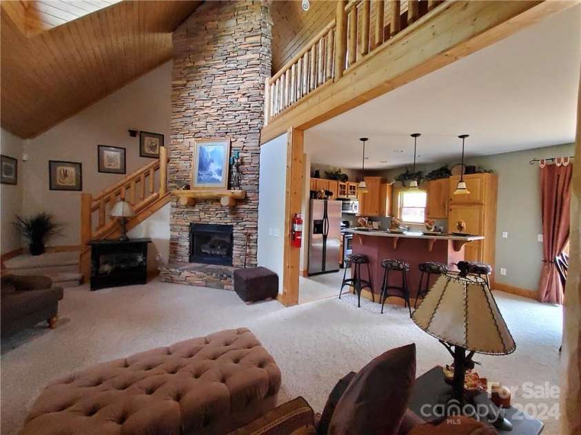 1795 NC Hwy 108 Highway, Columbus, NC 28722.  MLS# CAR3865742, YatesRealty ID 863. GREAT ROOM~