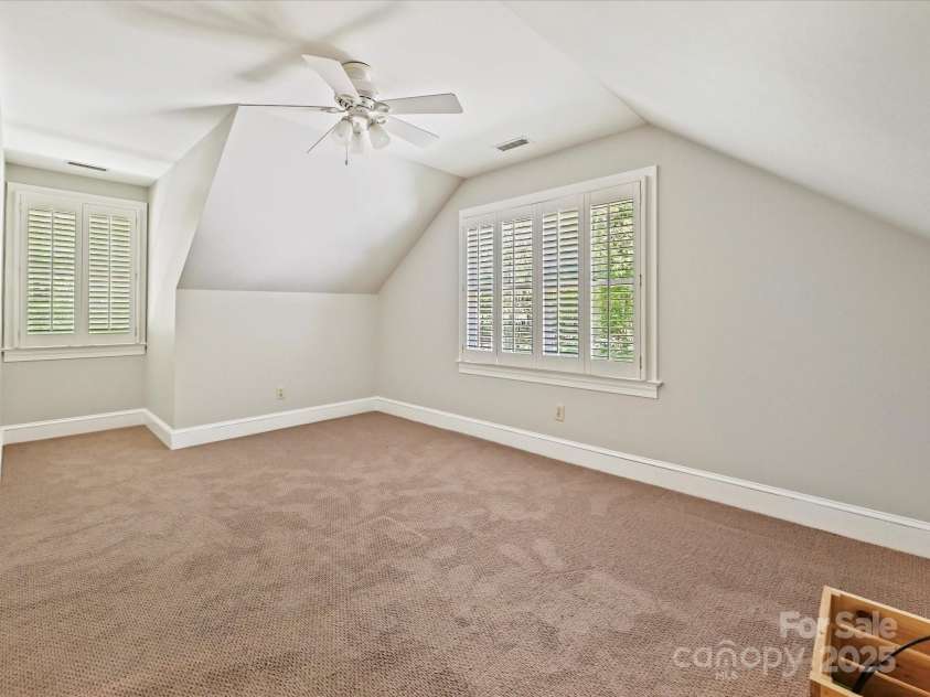 1413 Willow Oaks Trail, Weddington, NC 28104.  MLS# CAR4244521, YatesRealty ID 8632. Upstairs Bonus Room with Closet, could be 6th BR