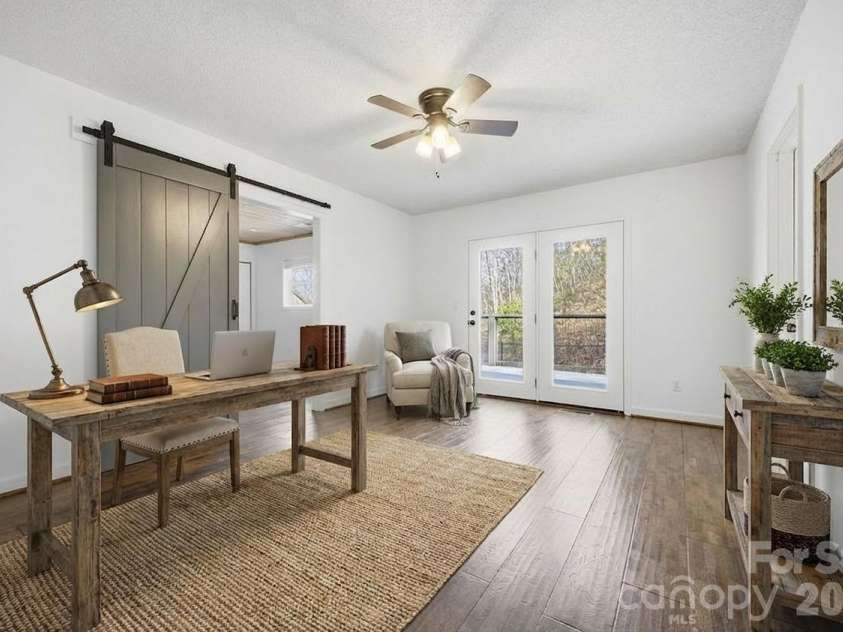 373 Fox Trace Drive, Sylva, NC 28779.  MLS# CAR4359782, YatesRealty ID 8633. Virtual Staging - Office Area