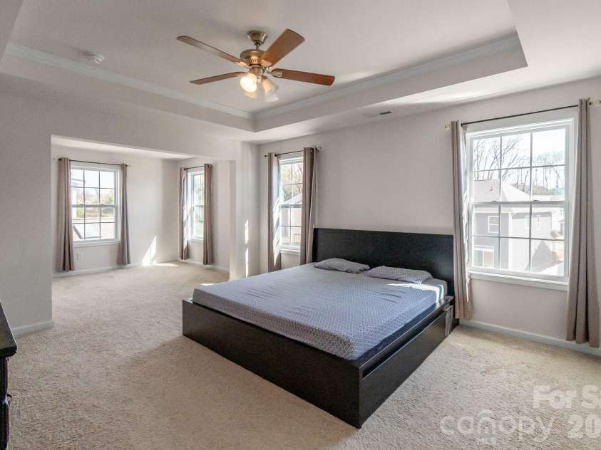 1630 Fitzgerald Street, Concord, NC 28027.  MLS# CAR4360091, YatesRealty ID 8646. Additional flexible space office/relaxing corner in master 