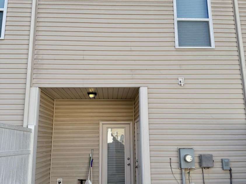 12716 Persimmon Tree Drive, Charlotte, NC 28273.  MLS# CAR4334571, YatesRealty ID 865. Exterior Rear