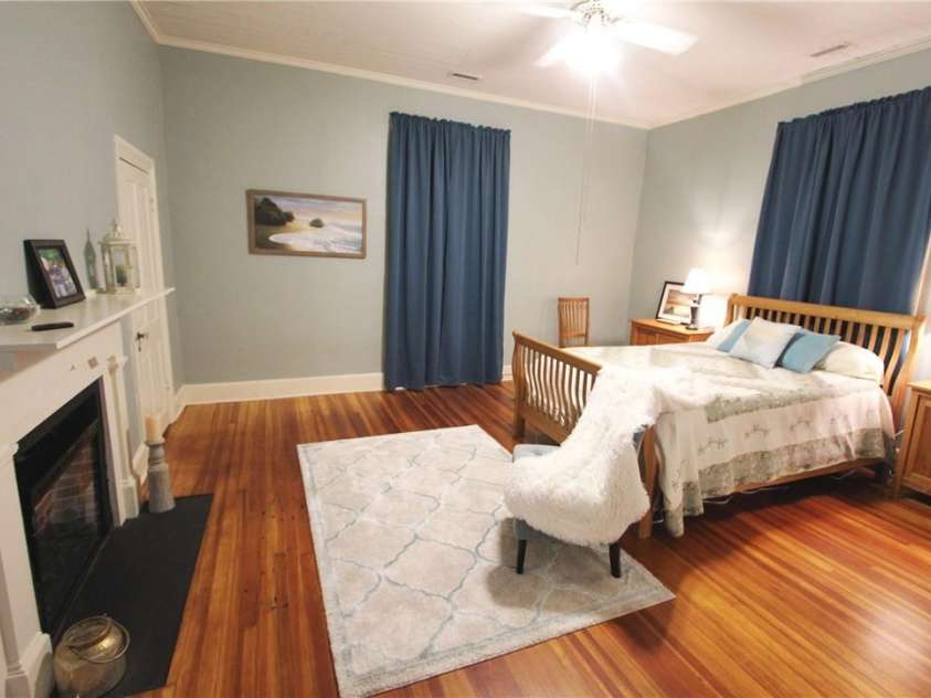 318 Camden Road, Wadesboro, NC 28170.  MLS# CAR3904497, YatesRealty ID 865. BEDROOM 2 ALSO HAS THE ELECTRIC FIRE INSERT.