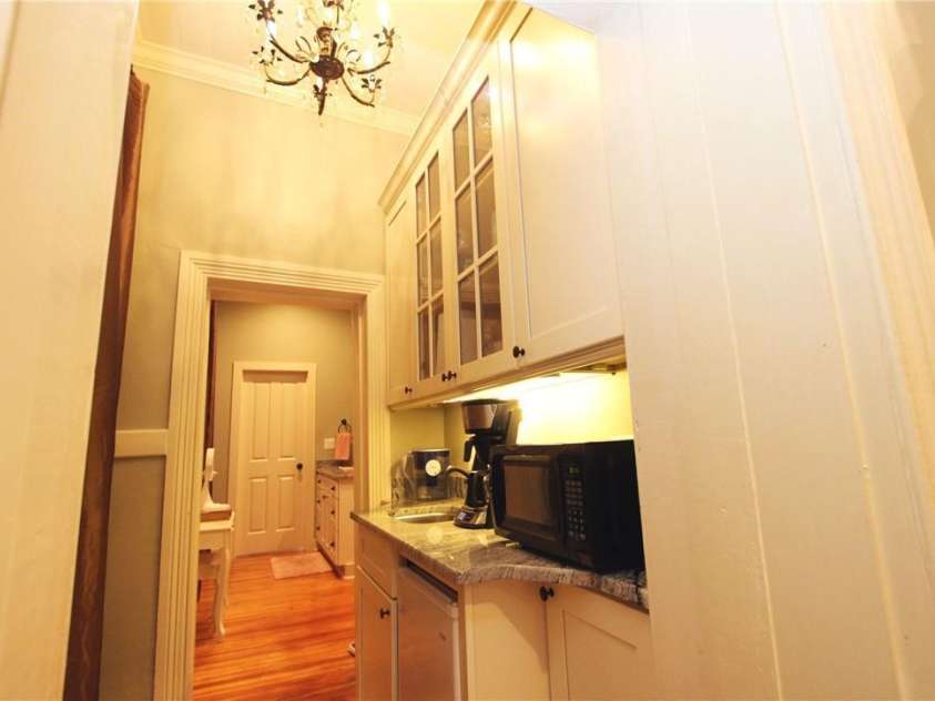 318 Camden Road, Wadesboro, NC 28170.  MLS# CAR3904497, YatesRealty ID 865. COFFEE BAR UPSTAIRS IN PRIMARY BEDROOM SUITE