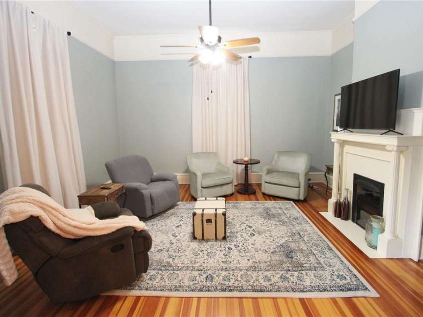 318 Camden Road, Wadesboro, NC 28170.  MLS# CAR3904497, YatesRealty ID 865. DEN ON THE LEFT WHEN YOU WALK IN.