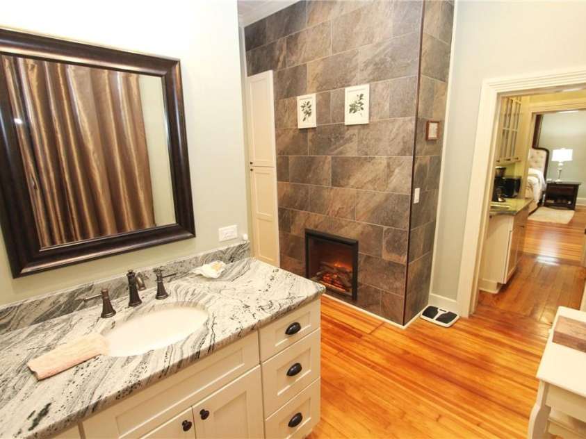 318 Camden Road, Wadesboro, NC 28170.  MLS# CAR3904497, YatesRealty ID 865. FIREPLACE WITH ELECTRIC INSERT IN DRESSING ROOM.