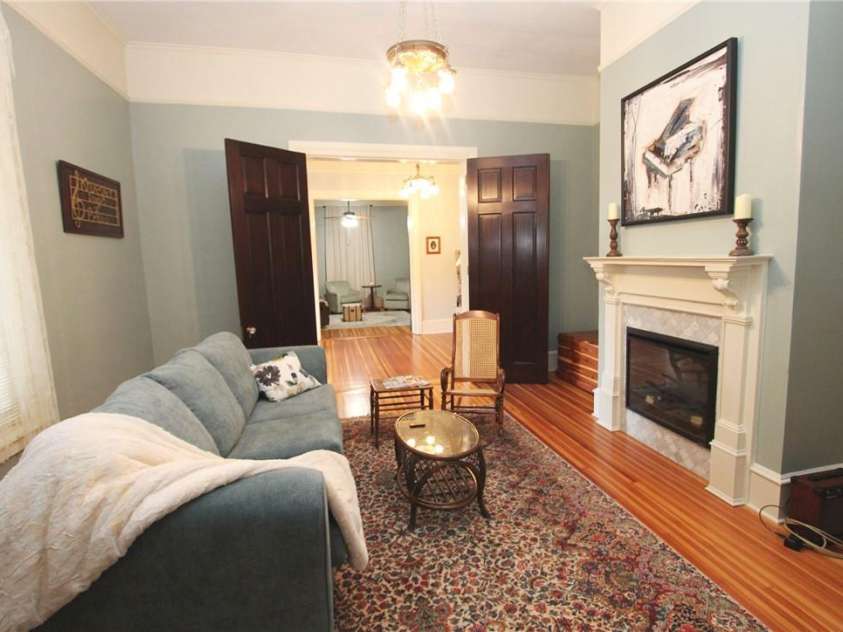 318 Camden Road, Wadesboro, NC 28170.  MLS# CAR3904497, YatesRealty ID 865. IN THE 1800s THIS ROOM WOULD BE CALLED THE MUSIC ROOM!  ALL FIREPLACES IN THIS HOUSE HAVE WARMING ELECTRIC LOGS BUT NO SPARKS!