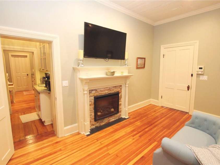 318 Camden Road, Wadesboro, NC 28170.  MLS# CAR3904497, YatesRealty ID 865. PRIMARY BEDROOM WHERE YOU CAN SEE THE COFFEE BAR & MICROWAVE GLASS CABINETS.