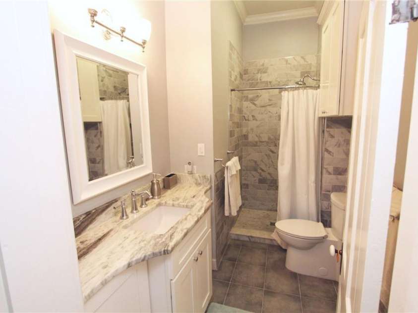 318 Camden Road, Wadesboro, NC 28170.  MLS# CAR3904497, YatesRealty ID 865. THIS IS THE SHARED BATHROOM FOR BEDROOMS 2 & 3.  NEW EVERYTHING AS YOU CAN SEE.