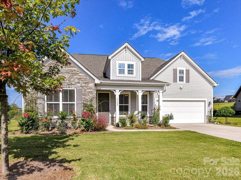 9528 Horsebit Lane, Concord, NC 28027.  MLS# CAR4347652, YatesRealty ID 8650. Front