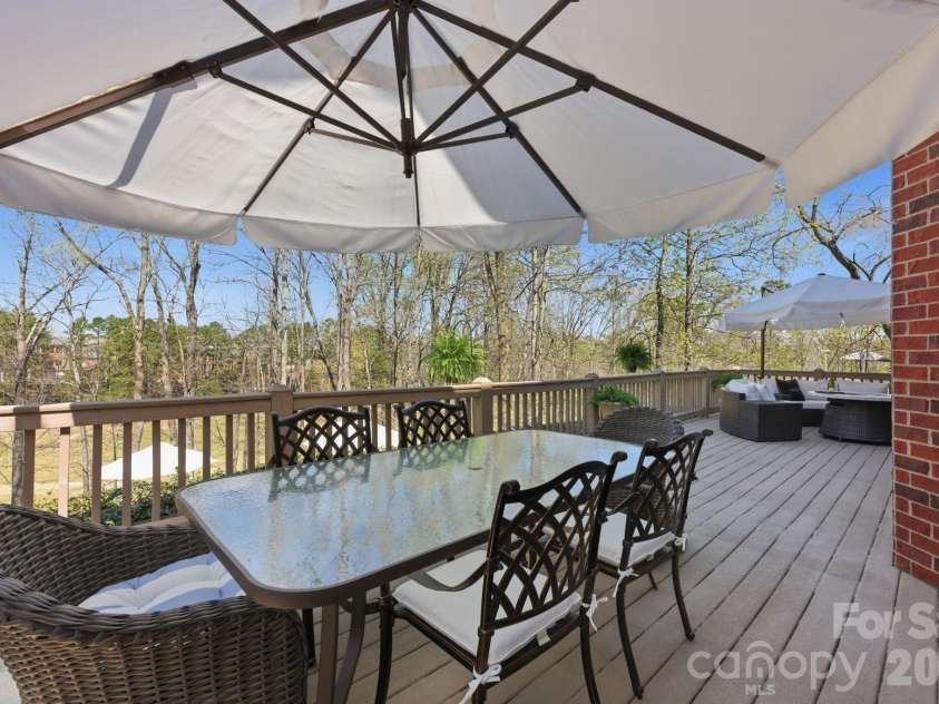 14109 Timbergreen Drive, Huntersville, NC 28078.  MLS# CAR4359413, YatesRealty ID 8657. Deck living