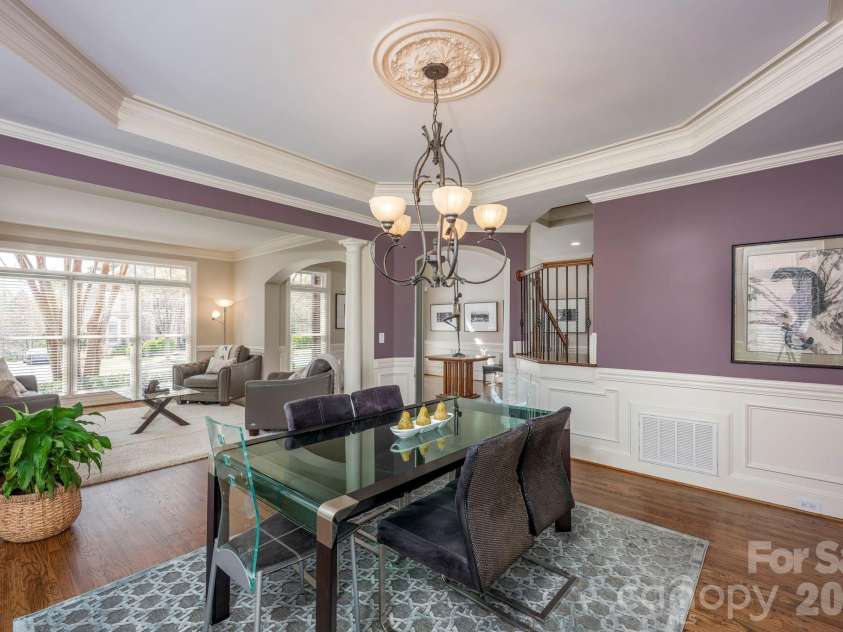 14109 Timbergreen Drive, Huntersville, NC 28078.  MLS# CAR4359413, YatesRealty ID 8657. Formal dining