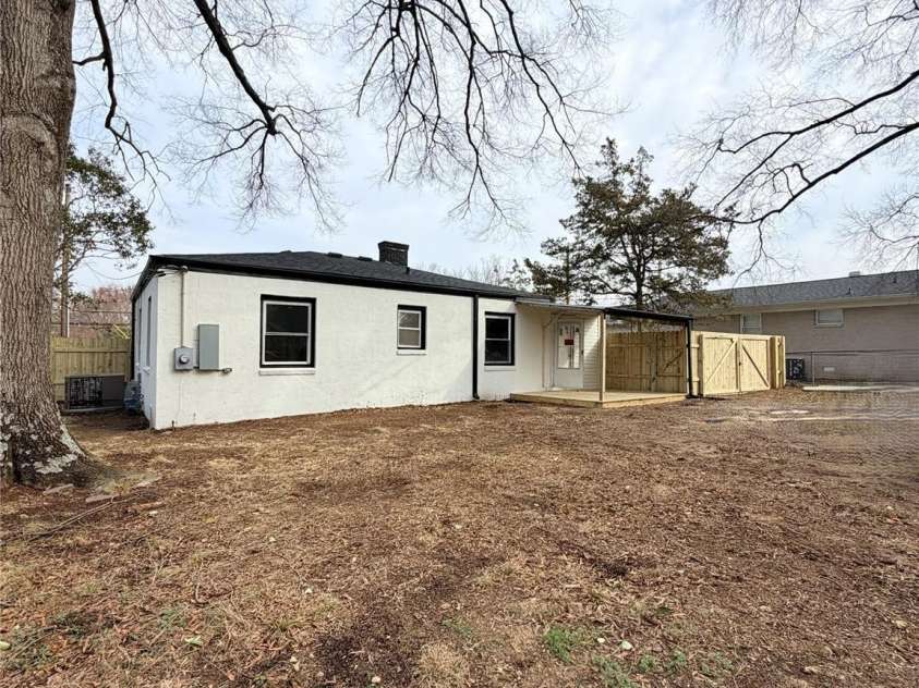 1114 Mount Olivet Road, Kannapolis, NC 28083.  MLS# CAR4350055, YatesRealty ID 8664. Back side