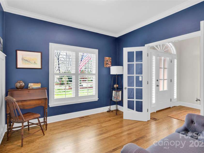 105 Beach Lane, Mooresville, NC 28117.  MLS# CAR4240933, YatesRealty ID 8681. Office with waterview