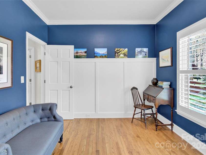 105 Beach Lane, Mooresville, NC 28117.  MLS# CAR4240933, YatesRealty ID 8681. Office with waterview