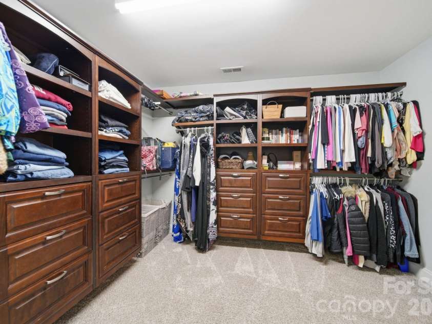 433 Laurel Crest Drive, Kannapolis, NC 28081.  MLS# CAR4345135, YatesRealty ID 8682. Custom primary closet
